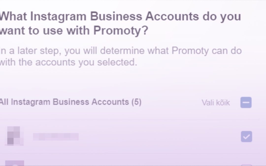 Influenceriem: savieno Instagram profilu ar Promoty